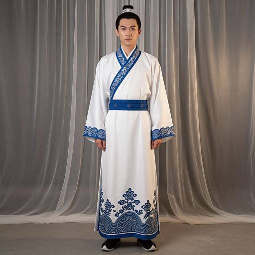 Man in Traditional Chinese Costume