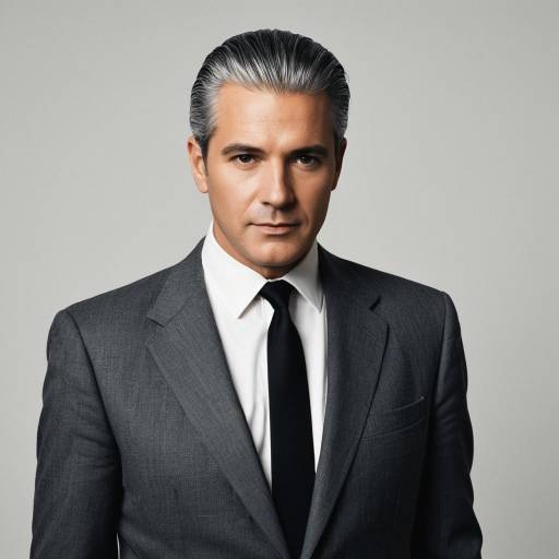 César's Classic Manager Look in Vintage Suit