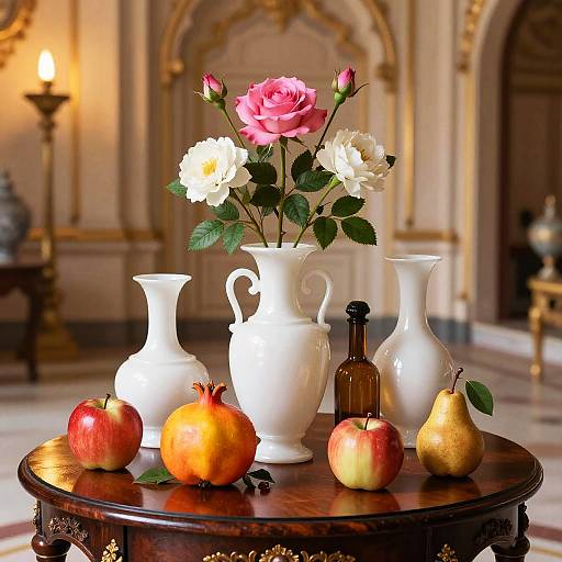 Classical Indian Miniature Still-Life