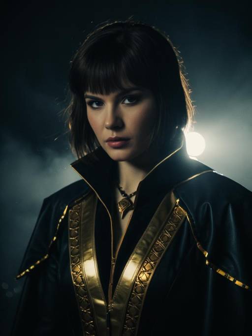 Cosplay Woman in Meyrin Hawke Costume