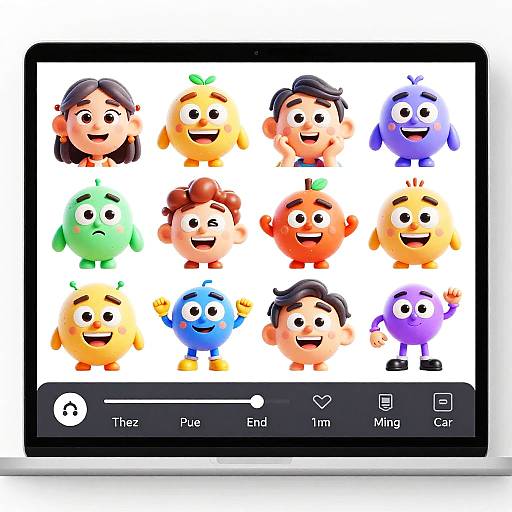 3D Cartoon Character Maker Tool