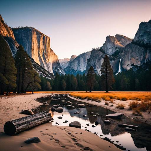 Yosemite Valley at Sunset