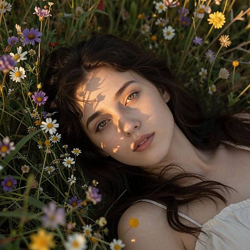 Enigmatic Eastern European Woman Portrait