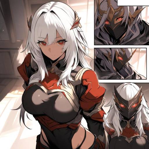 Anime-Inspired Character Art with Diversity