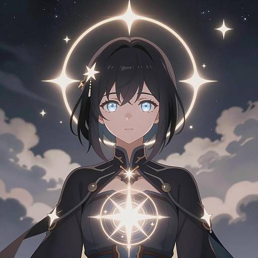 Ethereal Oracle in Celestial Wonderland