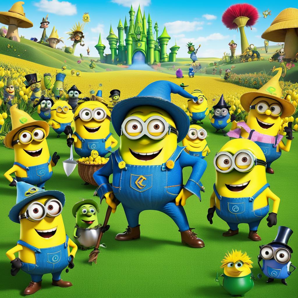 Minions Meet Oz: A Colorful Satire