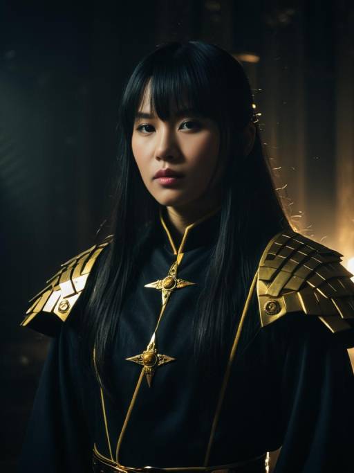 Woman in Ageha Takeda Cosplay Costume