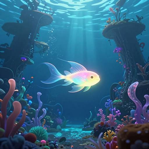 Ethereal Underwater Fantasy Realm