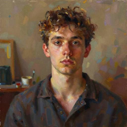 Impressionist Portrait Photo Fusion