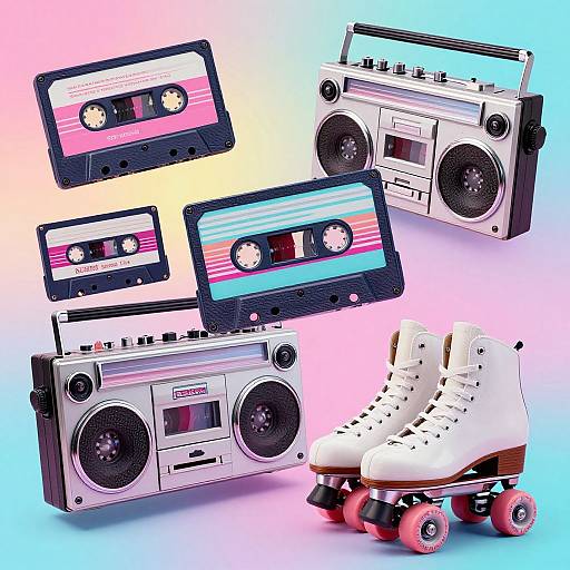 Retro 80s Pop Culture Vibes