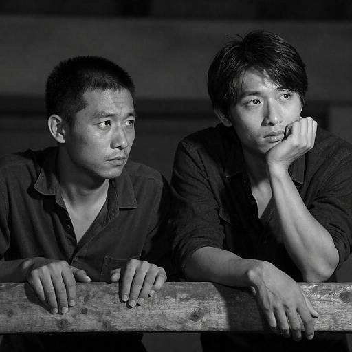 Intense Companionship in Rustic Shadows