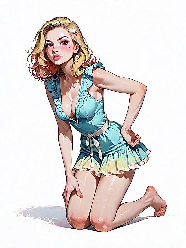 Chic Summer Style in Gingham Dress