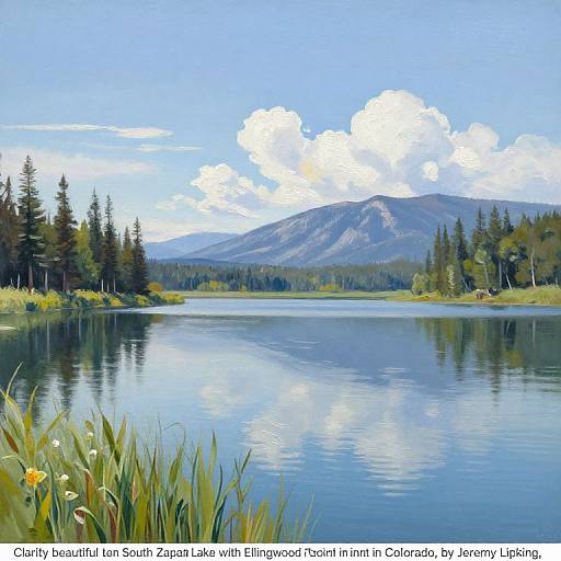 Beautiful South Zapata Lake Landscape