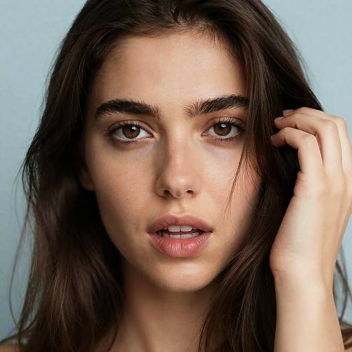 Intense Portrait of a Woman