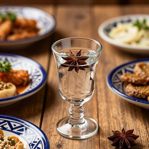 Traditional Turkish Raki and Mezze