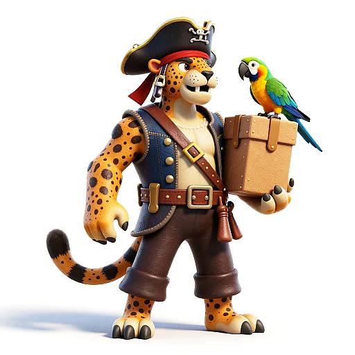 Pirate Jaguar Box Fighter Character