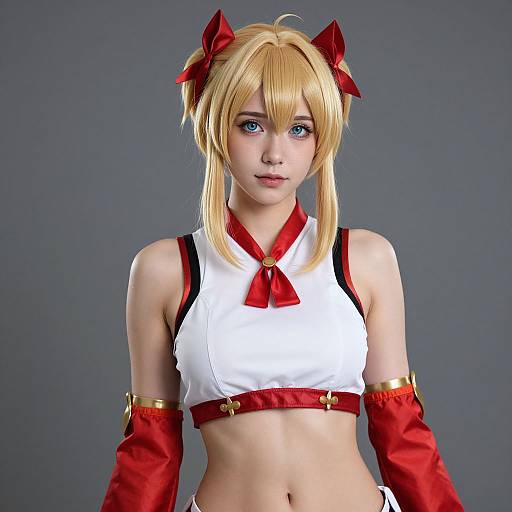 Realistic Sinon Cosplay Photo