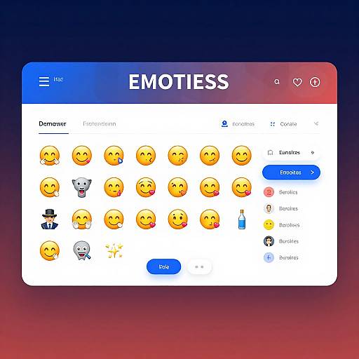 German Culture Emoticons Dashboard