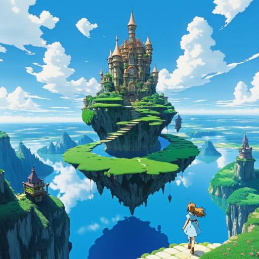 Alice's Journey to Fantasy Floating Islands