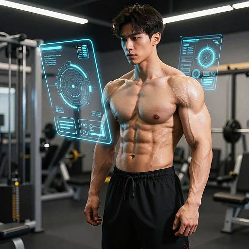 Biomechatronic Bodybuilding AI Showcase