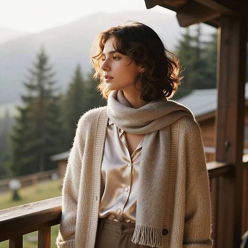 Textured Hair Editorial at Mountain Lodge