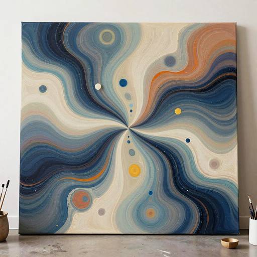 Abstract AI-Generated Colorful Illustrations