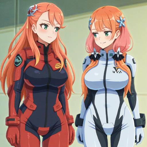 Illustration of Aida rayhunton, gundam in the style of Miclot