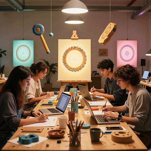 Creative Workshop: Artists Collaborate with AI