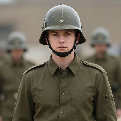 Realistic Male Imperial Guard Soldier