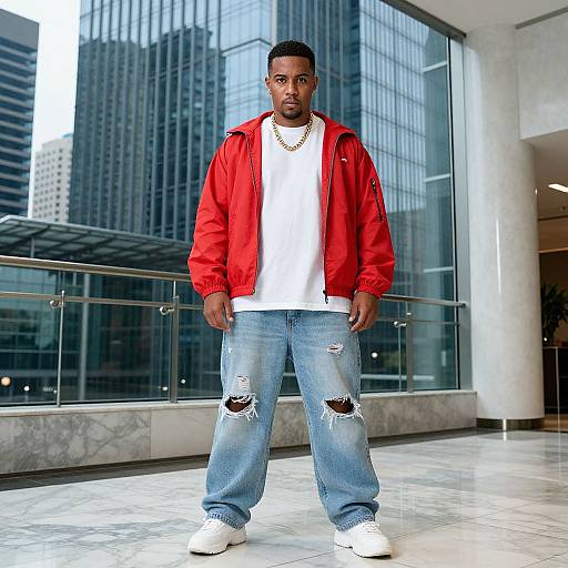 Confident Man in Urban Fashion