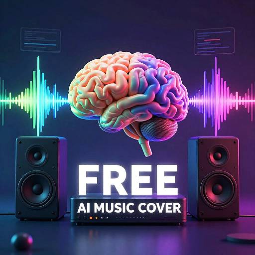 AI Music Cover Generator Visualization