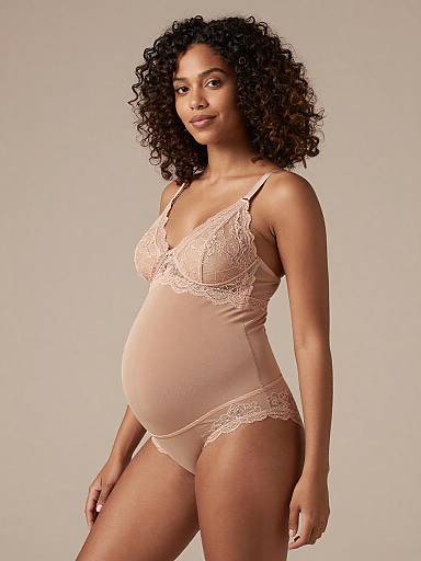 High-End Maternity Lingerie Fashion Campaign