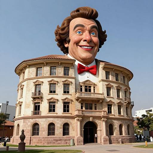 Barry Chuckle in Neo-Andean Architecture