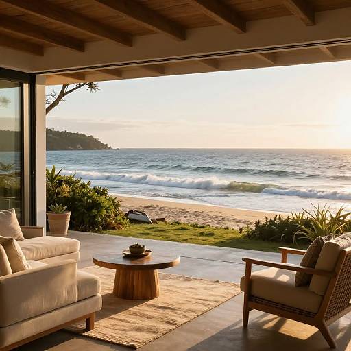 Serene Coastal Retreat with Natural Light