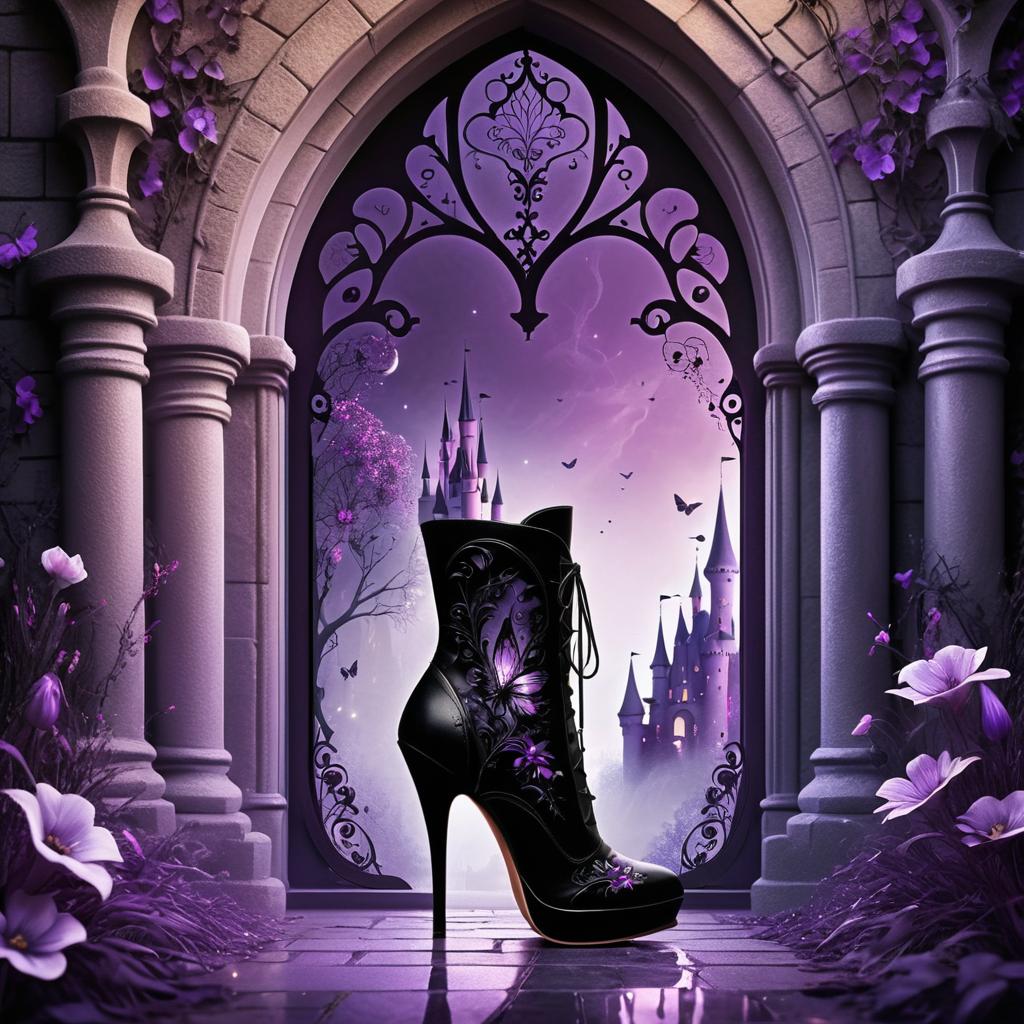 Fairytale High Heels and Magical Castle