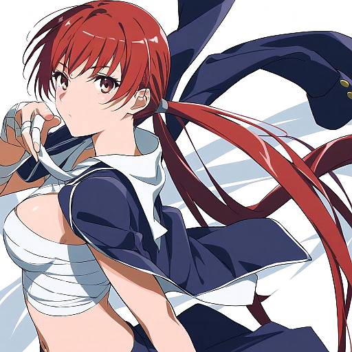 Illustration of Musujime awaki, toaru majutsu no index in the style of Pole (ppp1409)