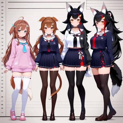 Virtual YouTubers with Animal Features