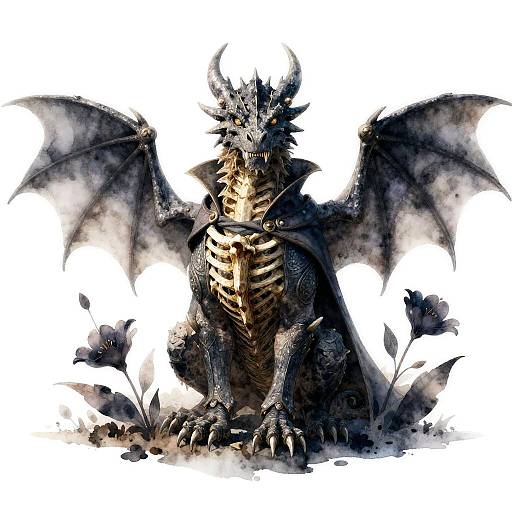 Mufasa Shadow Dragon in Bone Armor