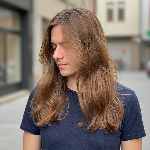 Realistic Photo of Fit Man with Highlights