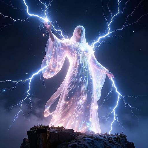 God of Generator Harnessing Cosmic Energy