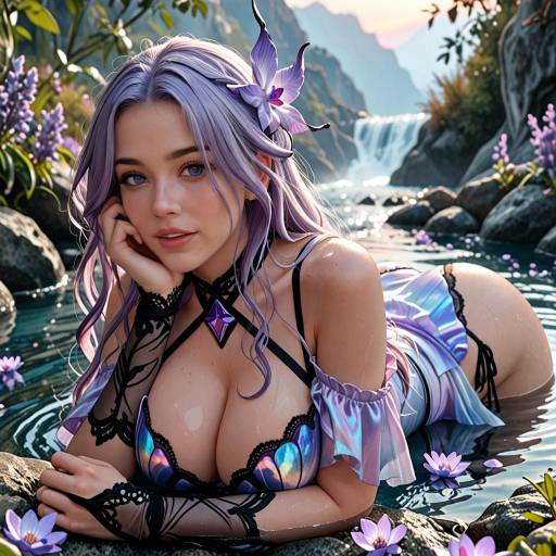 Ethereal Cowboy Shot of Enchanted Beauty