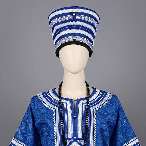 Mannequin in Traditional African Attire
