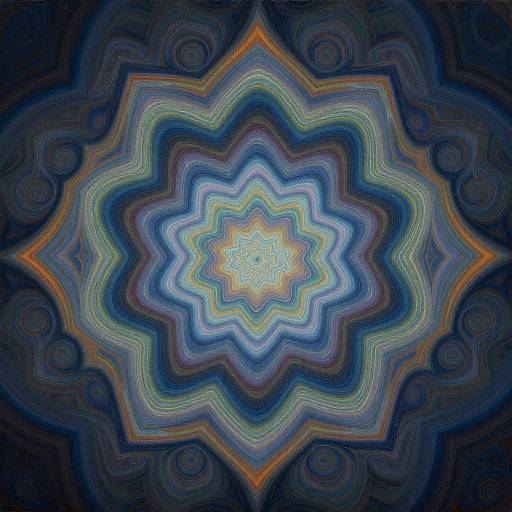 Surreal Psychedelic Soundwave Abstraction