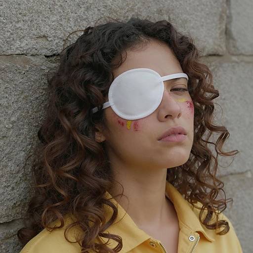 Portrait of a Pensive Woman in Yellow