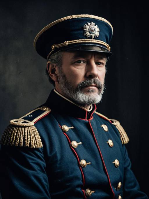 Cinematic Portrait of Civil War General