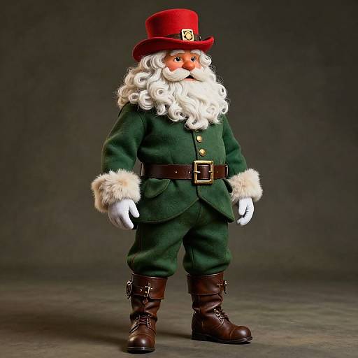 Photorealistic Steampunk Santa Full Body