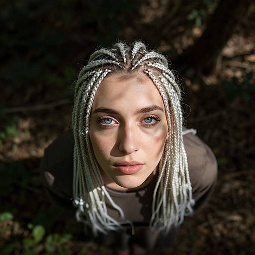 Ethereal Portrait of Middle Eastern Woman