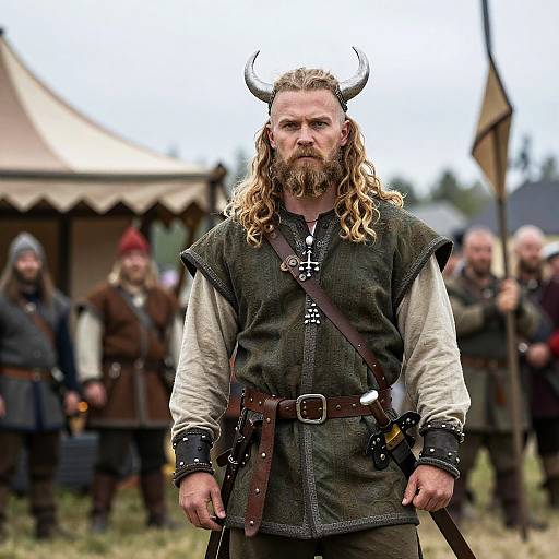 Renaissance Faire Viking Character