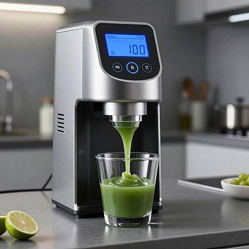 Futuristic Nutrient Paste Dispenser