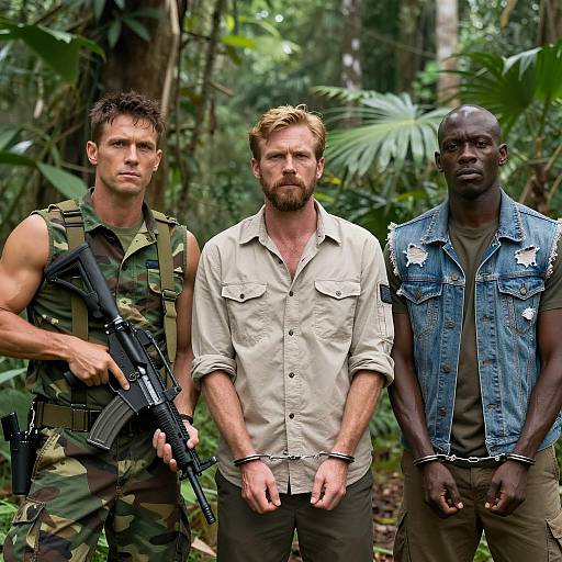 Survivors Trapped in a Jungle Ambush